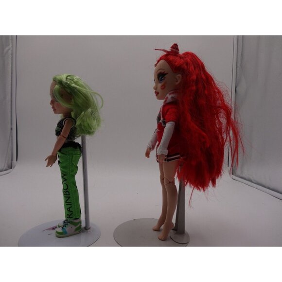 Rainbow High Cheer Ruby Anderson Red Fashion Cheerleader Doll and Jade Hunter Do - Picture 11 of 14